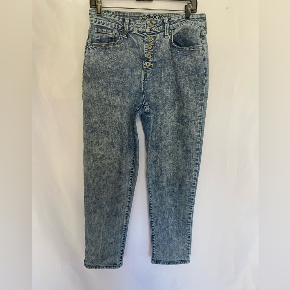 ARIZONA JEAN COMPANY 5 BUTTON FLY CLOSURE JUNIOR'S SIZE 7